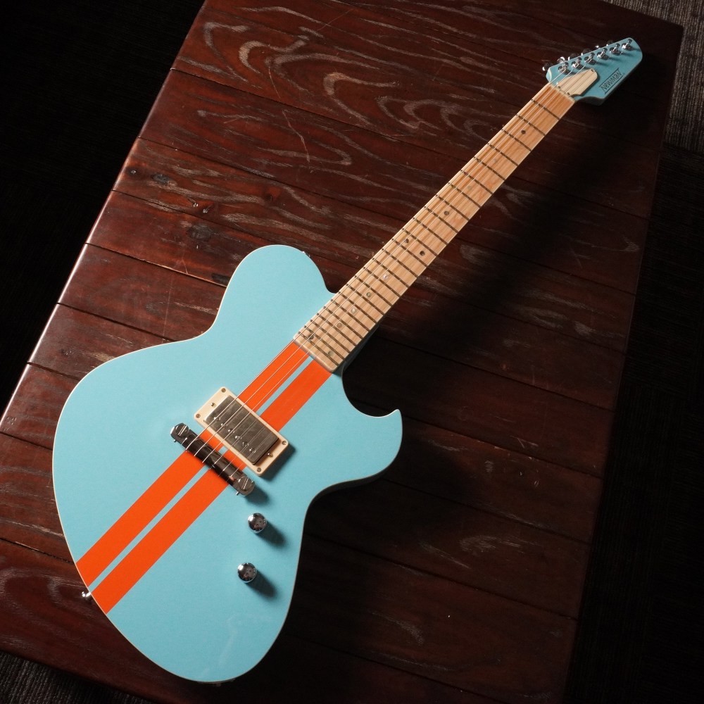 Newman Guitars HONEYCOMB JUNIOR GT-40 FIXED P.U BABY BLUE Stripe