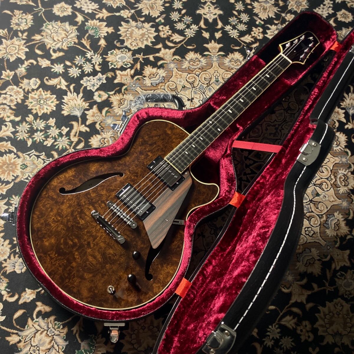 Kikuchi Guitars JS15 Imbuia Burl Limited 2025