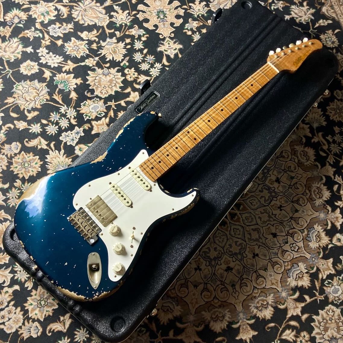Xotic XSC-2 / Alder /9.5R/ 5A Neck / Mercedes Blue Heavy