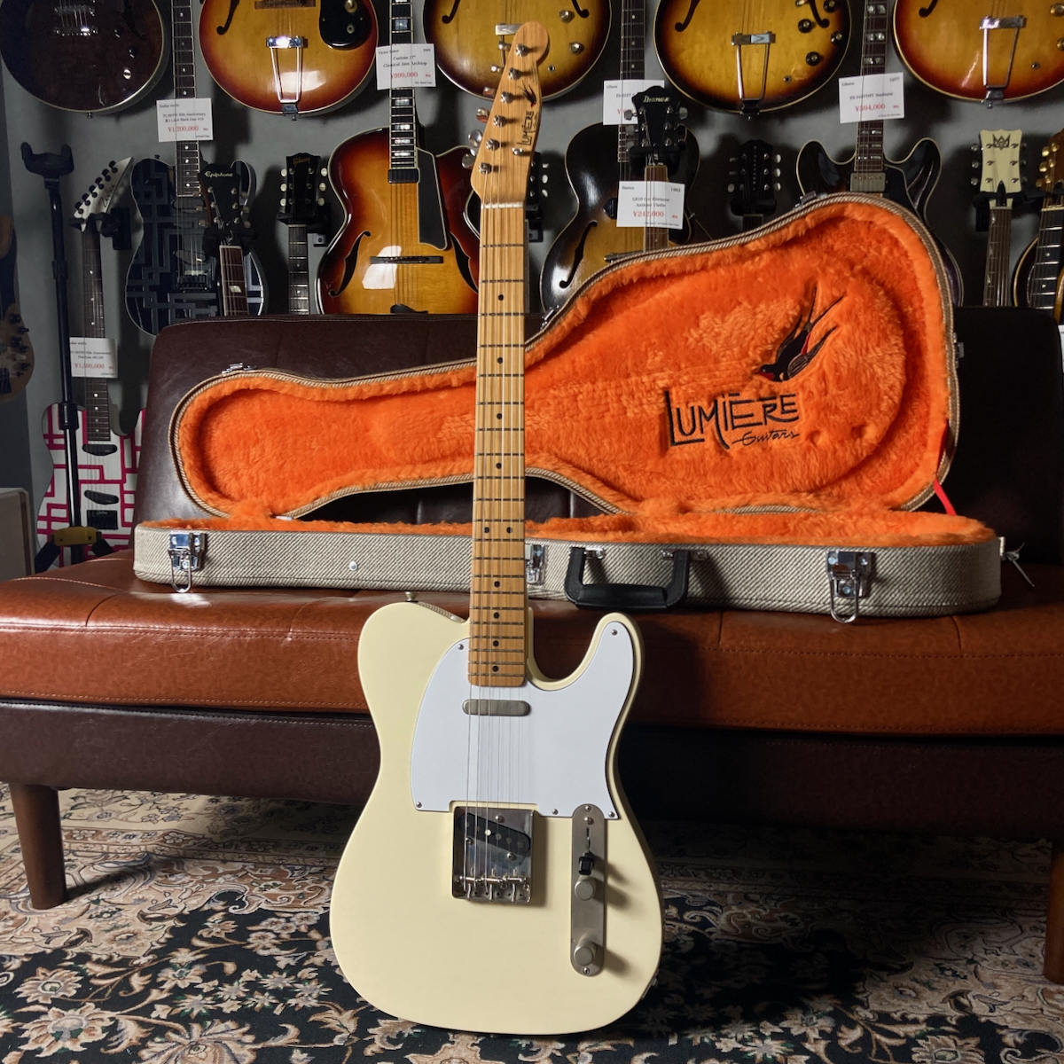 Lumiere Guitars T-Model Solid  / 100 Year Yellow Pine Neck / OLP