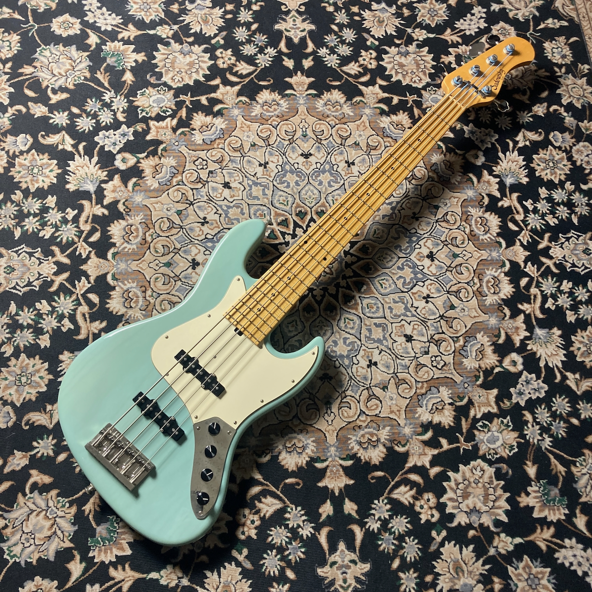 Sadowsky NYC Vintage 5 String J Bass (Transparent Sonic Blue) 