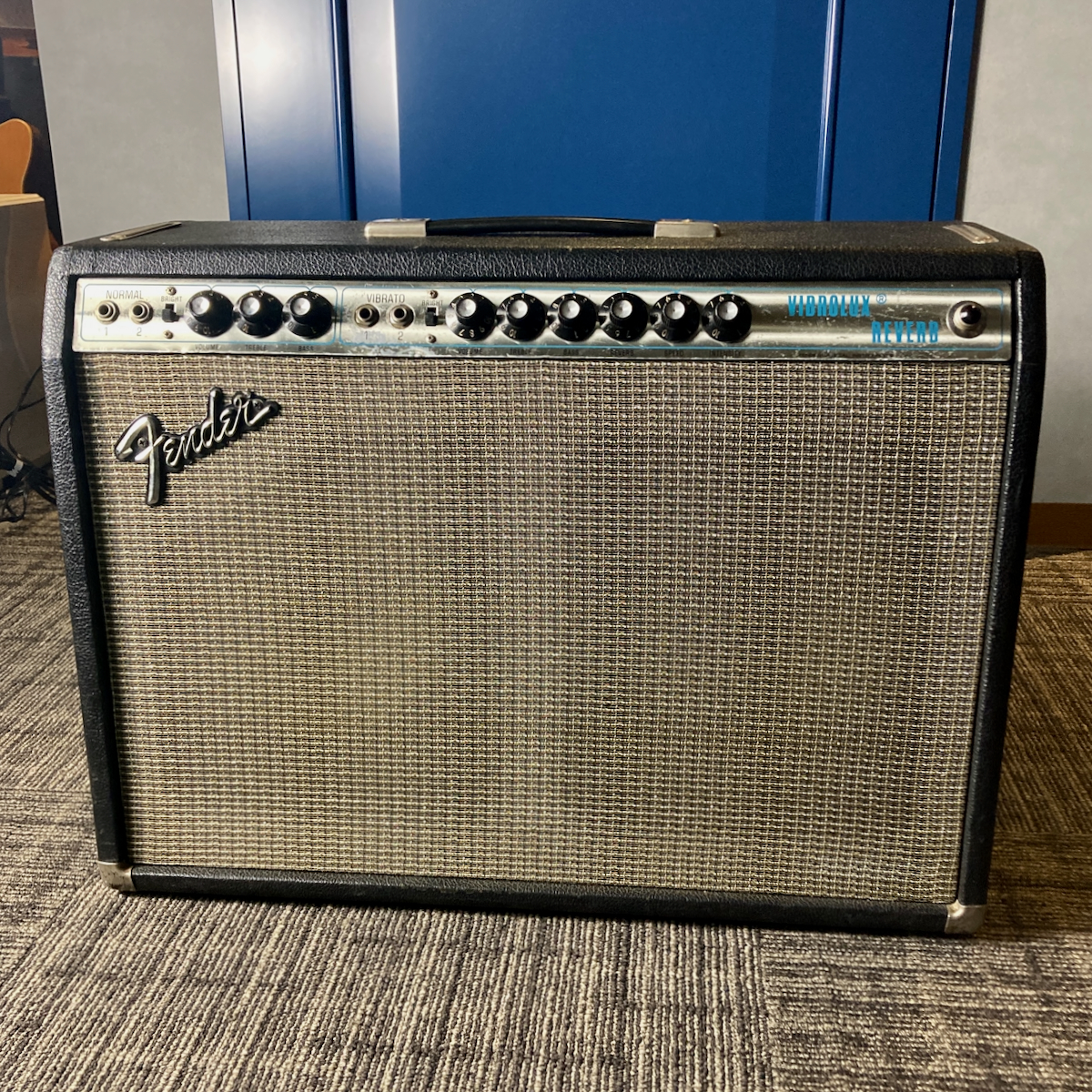Fender 1973 Vibroluxe Reverb Silver Face w/JBL MI10-2
