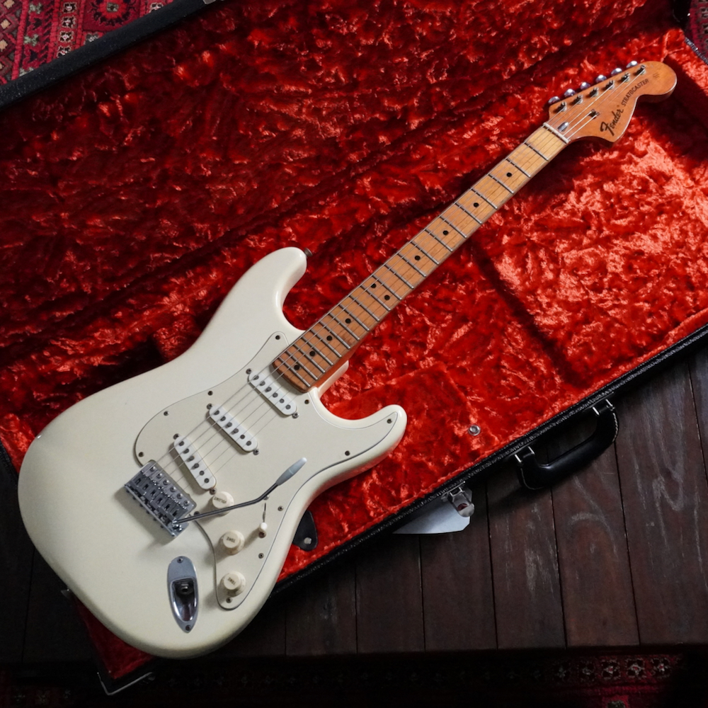 Fender 1973 Storatocaster Maple White Refin