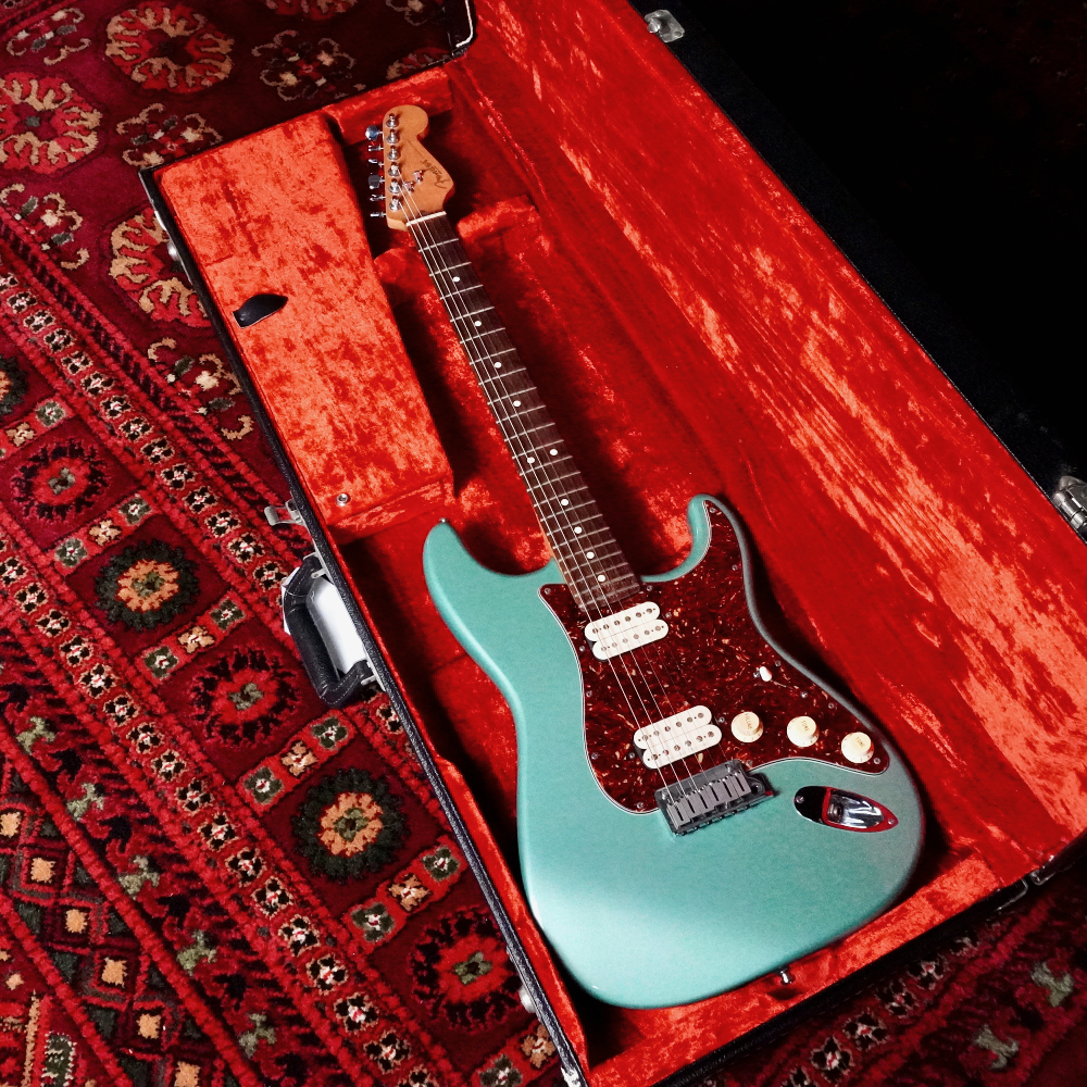 Fender Big Apple Stratocaster Teal Green Metallic