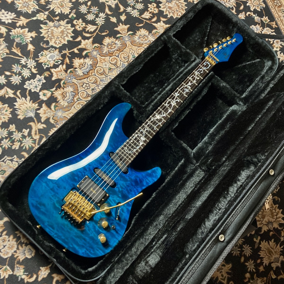 Vestax GVIIF 92 SSH Active / Seethrough Blue 1990s