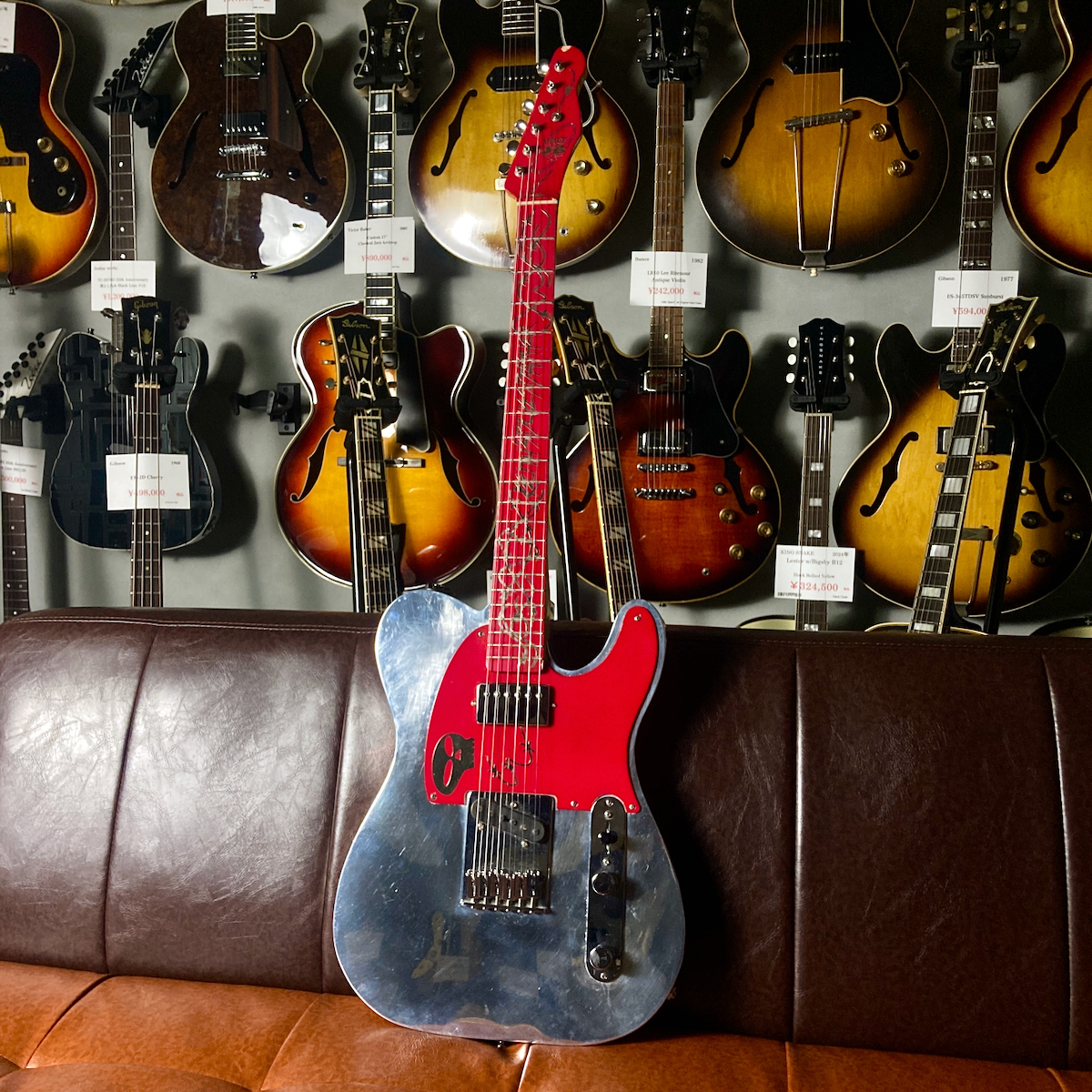 Bollin Guitar Blues Basher (Same Keith Richards Spec)