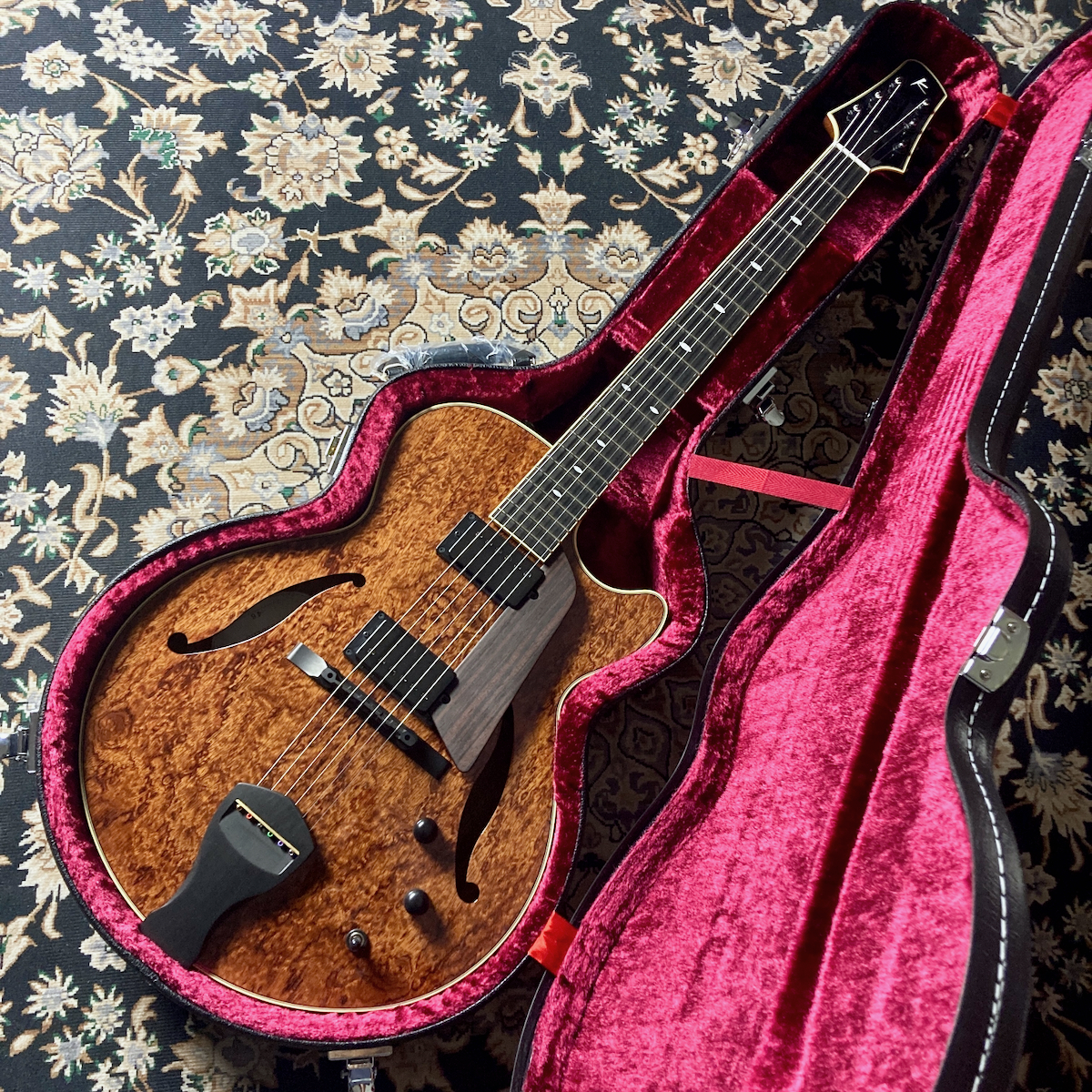 Kikuchi Guitars  MF15L 2HB Bubinga Limited #46