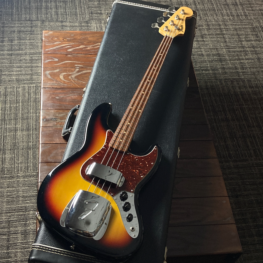 Fender Custom Shop 1964 Jazz Bass N.O.S 3-Color Sunburst