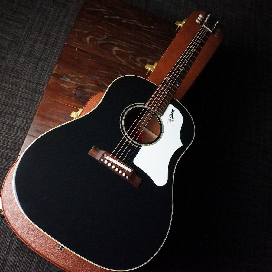 Gibson 1960s J-45 Original Ebony w/ceramic Saddle Mod