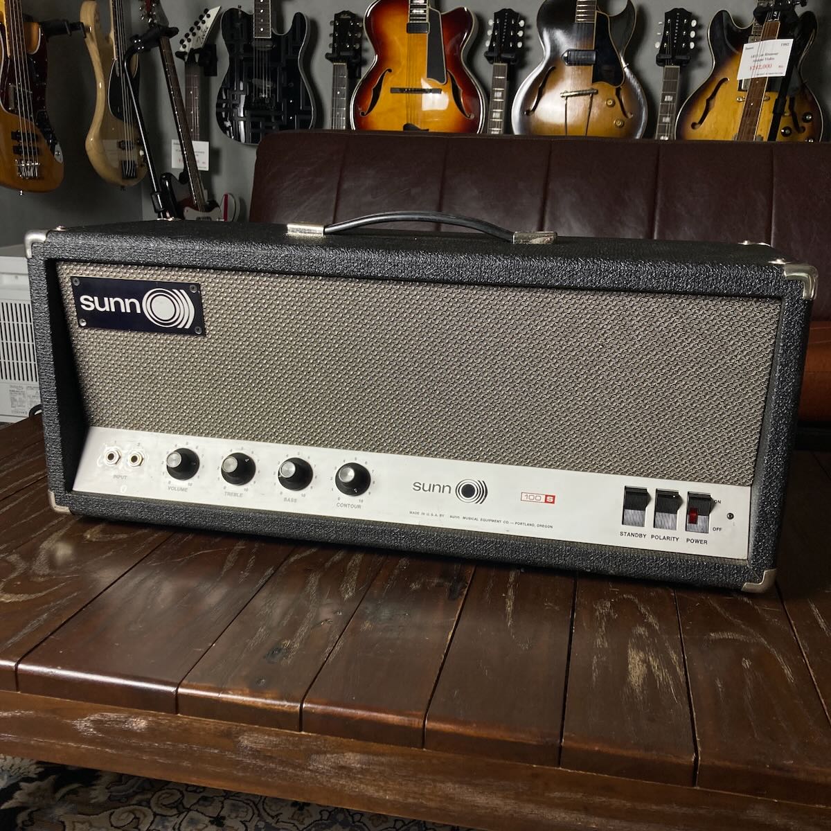 Sunn 100s Head Amp Late 1960s